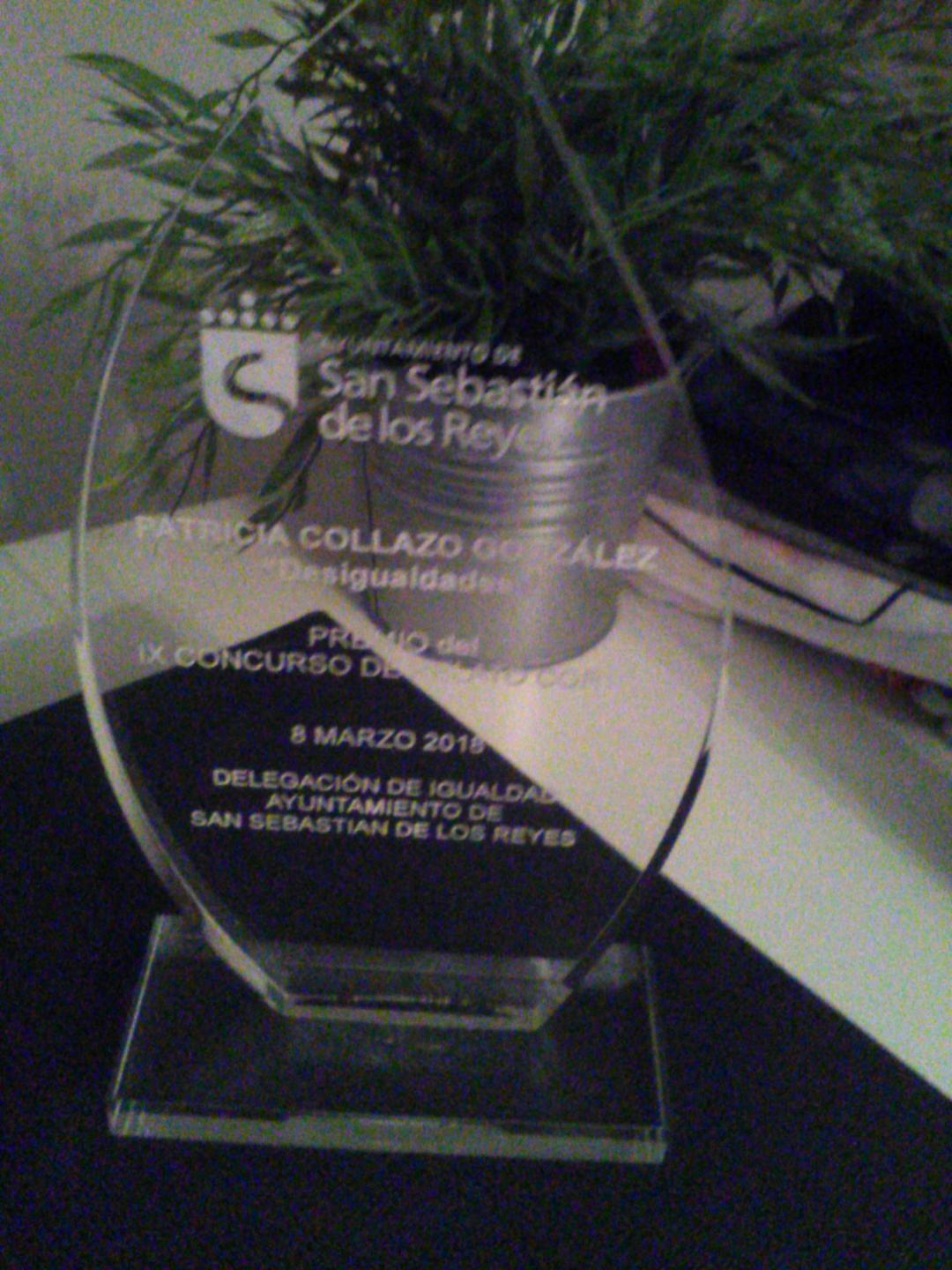 Primer premio en el IX Concurso de Relato Corto Conmemorativo del 8 de marzo – San Sebastián de los Reyes