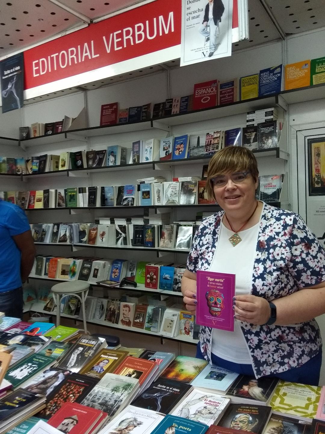 Firmando Rigor Mortis en la Feria del Libro de Madrid 2018