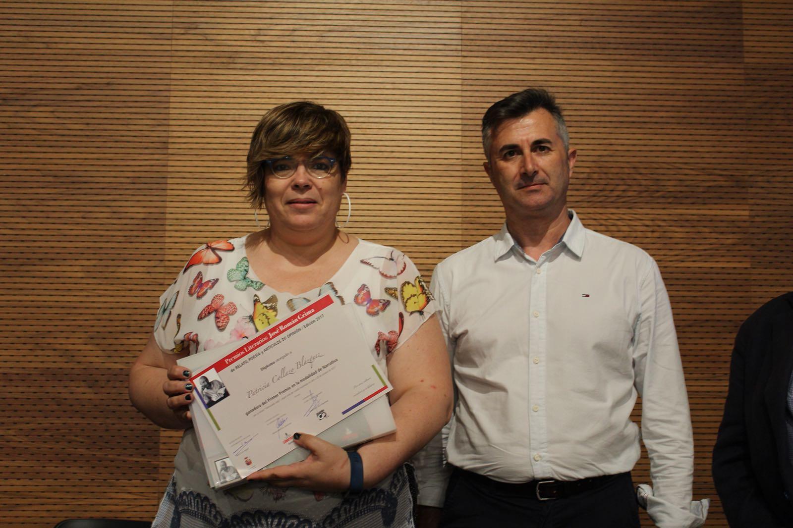Primer premio de la modalidad Narrativa en los Premios literarios José Román Grima
