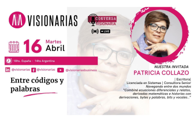 Visionarias me entrevistará en directo: Entre códigos y palabras
