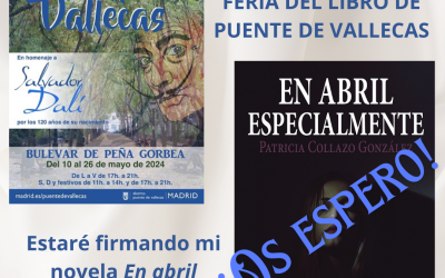 «En abril especialmente» en la Feria del libro de Puente de Vallecas